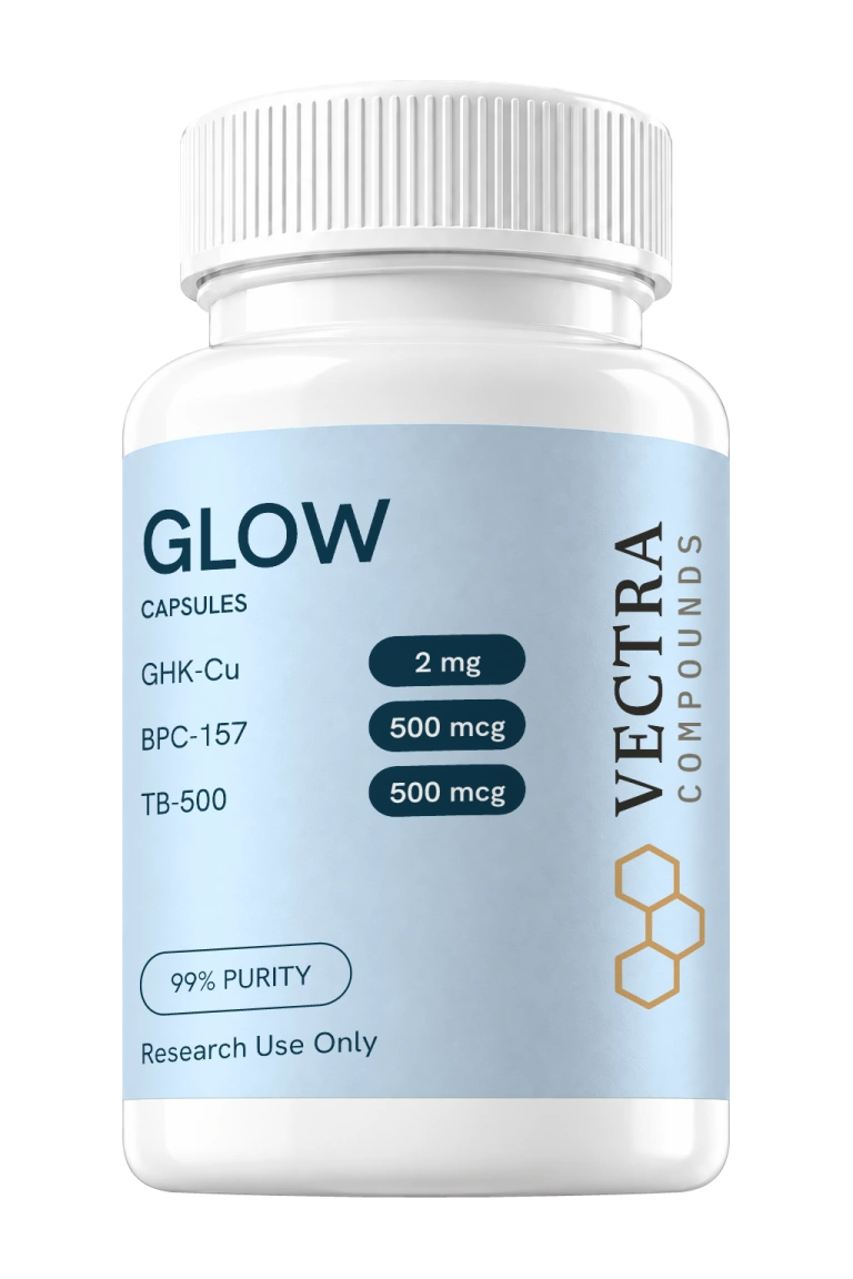 GLOW, 2mg/500mcg/500mcg Capsules · 60 count